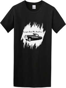 CruzIn Down The Street Ricky Barnard - Camiseta de algodón transparente para hombre - Negro - Ver 1