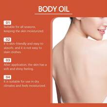 JAYSUING 100ml Magic Moisturize Body Oil - Firming Enhance Skin Elasticity Improve Sagging Skin Deep Moisturizing Relieve Dryness Soothing Care Reduces Redness & Discomfort - Dầu dưỡng thể - Xem 7