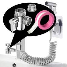 Kitchen/Bathroom Sink Faucet Diverter Valve, Washbasin Faucet External Splitter, Faucet 1 To 2 Way Adapter, Faucet Diverter Valve - Water Distribution Valve - View 1