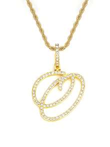 1pc Fashion Cursive Letter A-Z Necklace, Women Jewelry For Daily Wear - Romantic 26 Cursive Letter Necklace - View 17