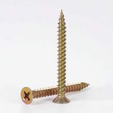 100颗M4*40mm/0.16"*1.57"自攻镀锌螺钉，镀锌碳钢平头自攻木螺钉 - A - 查看 8