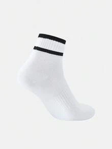 Unisex - Puma U Quarter 1P - Trắng - Vớ đen 94767101 - Đen và trắng - Xem 2