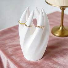 A Minimalist Style Jewelry Stand, Perfect For Organizing Earrings, Rings And Various Jewelry, Both A Fashionable Desk Accent And An Elegant Engagement Ring Display Stand Or Exquisite Interior Decoration. This Is An Ideal Gift For Women, Suitable For Valentine's Day, Romantic Nights, Birthdays And Anniversaries, Combining Charming Jewelry Storage Functionality. - Multicolor - View 9
