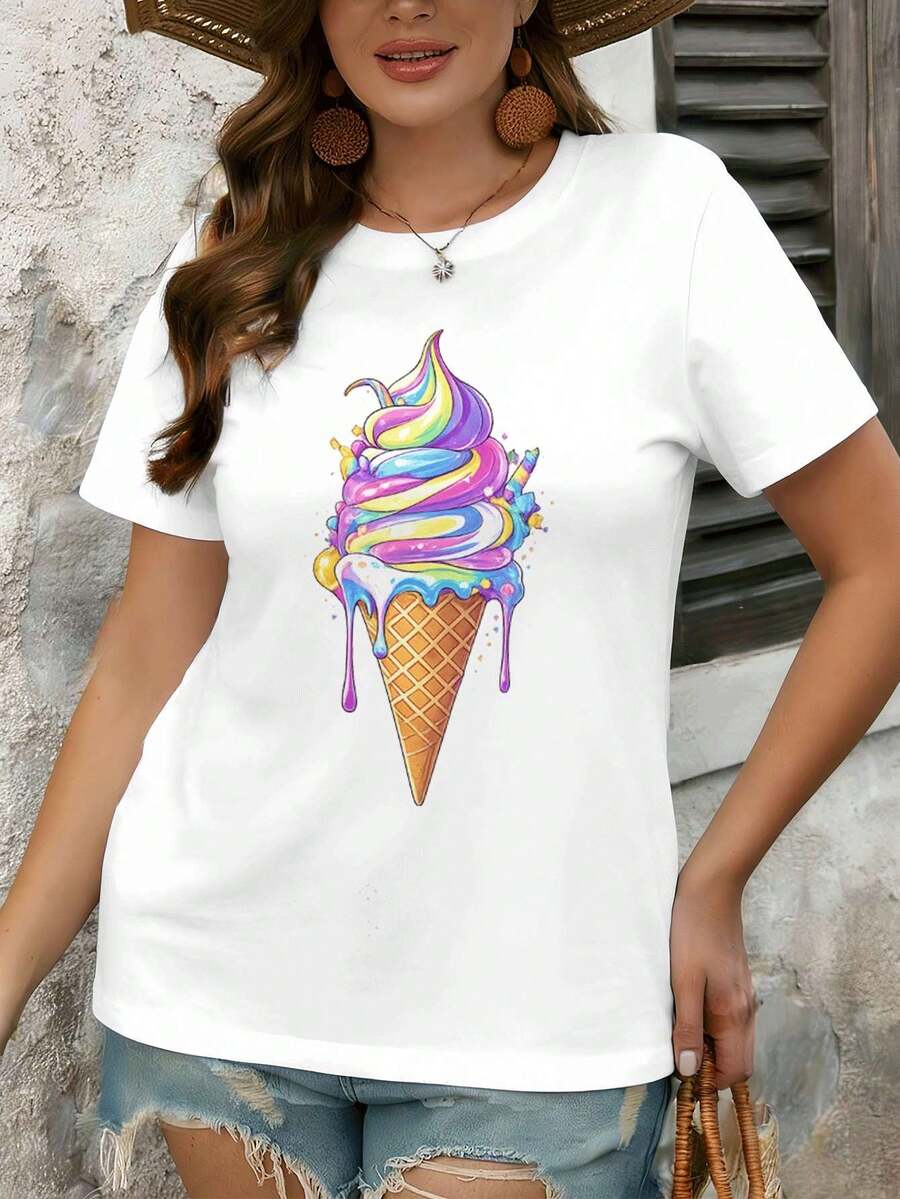 Women T-Shirts - White - View 1