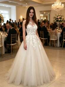 Wedding Dresses - White - View 1