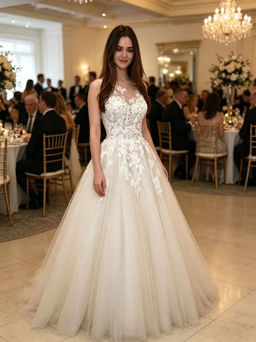 Wedding Dresses - White - View 1