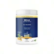 Adult Daily Organic Nutritional Supplement, Natural Pineapple Flavor Gut Balance Powder, Non-Medicated Daily Blend, 400g - 1件 - 查看 1