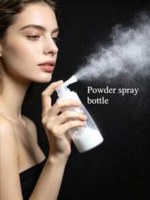 Leakproof Powder Spray Bottle Multipurpose Powder Dispensing Jar Household Portable Body Powder Pepper Powder Shaker Reusable Container,Powder Spray Bottle With Bell Mouth - Multicolor - View 2