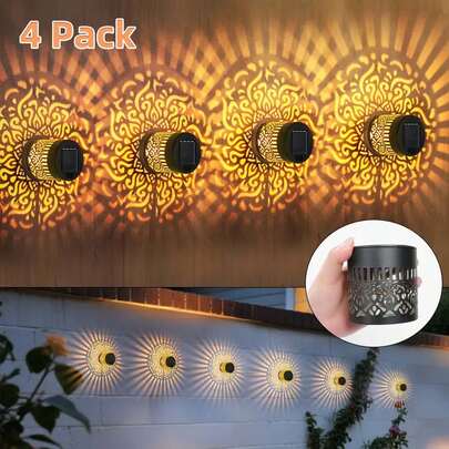 1/2/4pcs Motion Sensor Wall Lights With Lighting Effects, Warm LED Night Lights, Double-Sided Adhesive For Stairs Safety Lighting, Outdoor Garden Decor Lights, Rechargeable Ni-MH Battery Powered Emergency Camping Lamps, Detachable Iron Shell, Suitable For Patio, Staircase, Balcony, Living Room, Swimming Pool, Desk, Fence, Column Decor, Music Festival, Christmas, Halloween, Eid, Valentine's Day, Mother's Day, Back To School, Easter Holiday Decoration Party Gifts