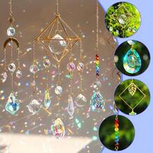 400pcs Sun Catcher Making Kit, Adult Arts And Crafts, Rainbow Maker With Crystals, Suitable For Indoor Window Office Home Decor - 400pcs Gold Copper Frame DIY - View 6