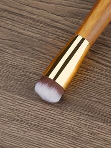 Dual-Ended Foundation Concealer Makeup Brush Rounded Taperd Flawless Brush Ideal For Liquid Cream Powder Blending Concealer - Multicolor - View 2