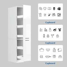 AYYDS Kitchen Cabinets - White - View 6