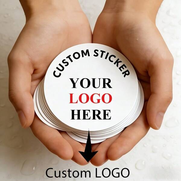 Customized Food Logo Stickers, 4-6cm Round Sealing Labels, Handmade Baking Labels - Sealing Labels, Customizable Photo And Text Space, Suitable For Artisan Bakeries, Handicrafts, Gift Labels And Decorative Use, Durable Baking Stickers