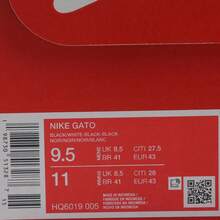Giày thể thao nam NIKE GATO, kiểu dáng cổ thấp HQ6019-005 - màu đen - Xem 6