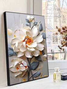 16x20英寸/40x50厘米蓝色罂粟花DIY数码油画画布，手工制作，家居装饰，节日礼物，情人节礼物，感恩节礼物，复活节礼物 - 40*50厘米 - 查看 4