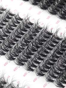 570/60 Cụm Mi giả D-Curl mềm mại, 0.07mm, chất liệu giả lông chồn mềm mại, độ cứng 30D-100D, chiều dài hỗn hợp 10-18mm, nối mi tự nhiên phù hợp với mọi kiểu trang điểm. - D - Xem 4