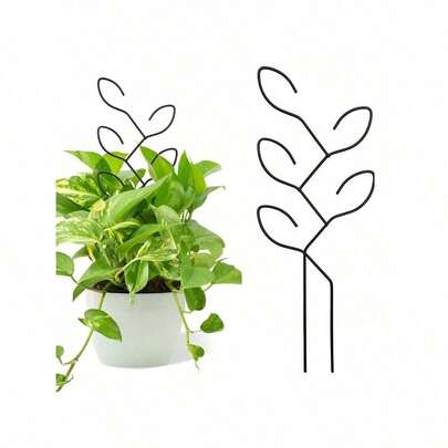 1pcs Plant Climbing Rack, Outdoor Potted Plant Support, Creative Flower Support, Vine Trellis, Plant Flower Holder