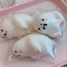 Đồ chơi bóp hình hải cẩu hoạt hình dễ thương, siêu mềm mại và đáng yêu, đồ chơi cảm giác giúp giảm căng thẳng, thích hợp cho văn phòng, trang trí bàn làm việc, phần thưởng trong lớp học, các bữa tiệc ngày lễ, cũng rất tuyệt vời cho quà tặng Ngày Valentine, Halloween, Lễ Phục Sinh, Lễ Tạ Ơn, Giáng Sinh và sinh nhật. - Nhiều màu - Xem 2
