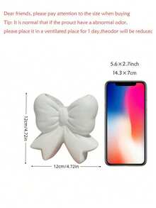 1pc Extra Large Bow Decor Vase, Cute Ribbon Design Vase, Suitable For Home Decor, Living Room Table, Bedroom Shelf And Gift Display - 1 - View 9
