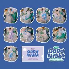 95入 Z/B1 Good Night 系列防水貼紙，高畫質手帳 DIY 裝飾貼紙，K-Pop 男團應援周邊，適合 Zhang Hao、Cheng Hanbin、Shi Maixiu 及多種主題風格，乙烯基材質防水防刮無殘膠可重複使用，適用於手機殼、行李箱、水壺、手帳，生日、節日、情人節、畢業、開學禮物，ZEROSE 粉絲專屬收藏，2026 新款 - 彩色 - 查看 2