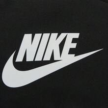 Nike 基本款大Logo黑色運動時尚休閒健身訓練便攜式單肩斜挎胸包腰包男女同款 - 黑色 - 查看 5