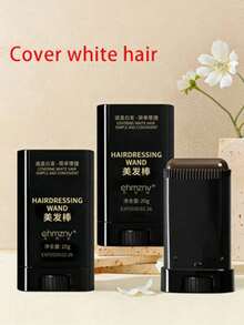 1pc 3-In-1 Hair Dye Brush With Comb Teeth, Emergency Gray Hair Rescue, Multi-Color Options, One Brush Can Cover White Hair Without Full Head Dyeing, Convenient & Quick Retouch, Suitable For Daily Commute, Temporary Retouch, Important Occasions Hair Styling, Also Can Be A Practical Gift For Elderly, Office Workers - None - View 5