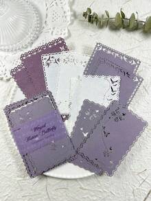 10pcs/Pack Minimalist Versatile Lining Material Paper, Vintage Decorative DIY Craft Paper - Dreamweaver Of All Things - View 14