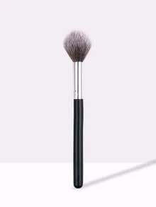 1 cọ trang điểm hình ngọn lửa màu đen với lông mềm mại, thích hợp dùng để đánh highlight, kem nền, che khuyết điểm, đánh má hồng, tạo khối, đánh bronzer, đánh phấn phủ, kem nền, đánh má hồng. Quà tặng kèm. - màu đen - Xem 2