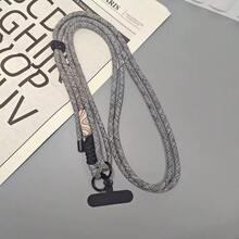 1条全新可调节长款挂绳，卡通吊坠项链手机壳支架，通用斜挎手机挂绳，适合旅行、骑行、运动，男女通用，兼容安卓及大多数智能手机，送给母亲、家人、朋友的生日、节日礼物 - 彩色 - 查看 16