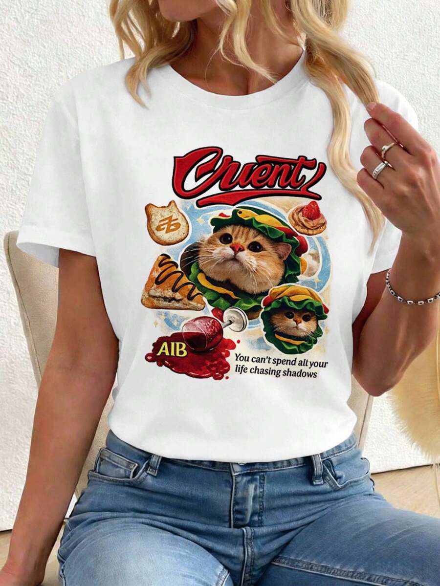 Women T-Shirts - White - View 1