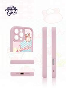 Hasbro MY LITTLE PONY 1个官方卡通少女手机壳，适用于三星 Galaxy S23、Galaxy S24、Galaxy S25、苹果 iPhone 17、17 Air、17 Pro、17 Pro Max、11、12、13、14、15、16 Pro、16 Pro Max、14 Plus、15 Plus、16 Plus、15 Pro Max、16 Pro、16 Pro Max、XR、XS Max、X - 粉色 - 查看 5