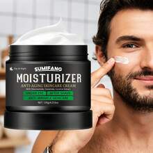 120克男士抗衰老保湿霜，烟酰胺日夜面霜，抗衰老，提亮肤色，多效合一，告别干燥紧绷 - 菸鹼醯胺 - 查看 9