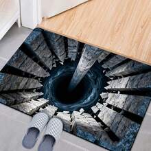 Single Pack, Bathroom Mat - Made Of Super Absorbent Diatomaceous Earth Material, Quick-Drying, Polyester Fiber Woven Floor Mat, Suitable For Decoration In Bathrooms, Living Rooms And Other Areas. - (4) - View 11