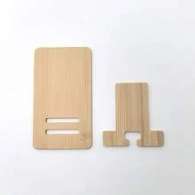 1件竹製可調角度手機支架，適用於 iPhone 與智慧型手機，便攜免持支架，可用於視訊通話、遊戲、觀看影片，寬大穩固底座，適合智慧型手機與平板電腦 - A - 查看 7