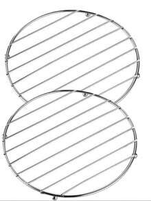 1pc/3pcs Stainless Steel Round Four-Leg Stands, Heat Resistant Kitchen Table Mats, Coasters, Stainless Steel Insulating Pads, Desktop Heat Protection, Restaurants, Kitchens, Baking - Round - View 10