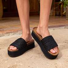 Women Flats - Black - View 1