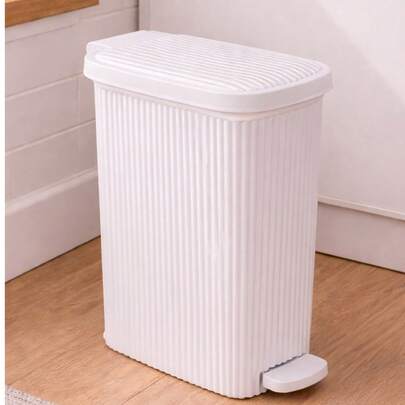 Bote de Basura Con Tapa Lo Necesito Para Cuarto, Papelera con tapa y pedal para baño, cocina, oficina, dormitorio, sala de estar