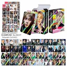 124張照片卡，J-HOPE、JK、RM、V、JIN、JIMIN、JIN、ARIRANG，照片卡，粉絲周邊商品，新專輯與歌曲，偶像周邊朋友生日禮物，1盒124張卡片（60張Lomo卡 + 64張貼紙），名人卡，卡片收藏，精美裝飾，精美小禮物，節日禮物，收藏品 - 彩色 - 查看 8