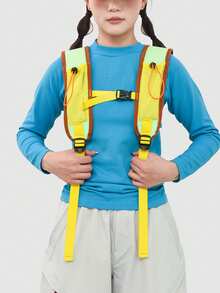 Mochila ligera multicolor para exteriores, descubre una nueva experiencia de moda al aire libre, adecuada para senderismo, ciclismo, viajes y uso diario - Multicolor - Ver 9