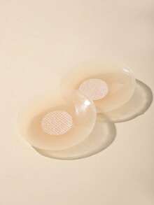 1 Set Silicone Sticky Bra + Nipple Covers, Invisible Straps Lift Up Design, Self-Adhesive Strapless Style, Suitable For Wedding Dress, Formal Gown, Off-Shoulder, Backless, Spaghetti Strap, Bodycon Dress, Sheer Top, Spaghetti Strap, Bridal Shower, Travel - 1 Bra + 2 Nipple Covers - View 4