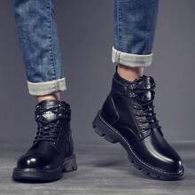 Men Oxford & Derby Boots - Y522 Black - View 5