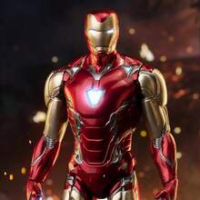 Marvel 漫威钢铁侠模型收藏展示品及可动人偶，是室内装饰或节日礼物的理想之选。 - 彩色 - 查看 7
