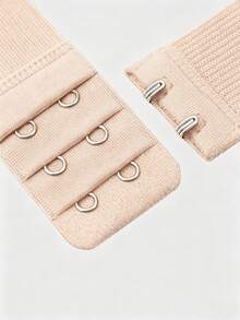 12pcs Elastic Bra Extender With 2/3/4 Hooks, Adjustable And Comfortable - Apricot - View 3