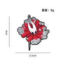 1pc Cartoon Hollow Knight Anime Game Peripheral Hollow Knight Silksong Badge, Backpack, Clothing, Pencil Case Decor, Brooch - Multicolor - View 6