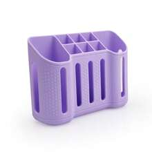 Silicone Suction Cup Toothbrush Holder, Wall-Mounted Toothbrush Rack Without Drilling, Easy To Clean Toothbrush Organizer - Multicolor - View 5