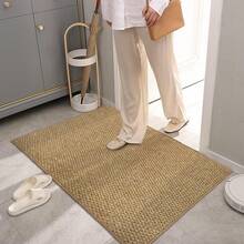 1pc Large Grain Plump Pineapple Pattern Carpet, Earth Brown Color, Suitable For Entryway, Bathroom, Kitchen, Study, Balcony, Terrace, Easy To Clean, Suitable For Spring/Summer, Holiday Decoration, Entrance Decor - Multicolor - View 4
