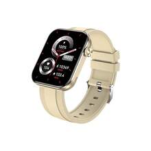 Đồng hồ thông minh ISW-O25, màn hình AMOLED 1.952 inch, viền kim loại gập ba, núm vặn bằng thép không gỉ, khả năng chống nước IP68, pin 300mAh bền bỉ. - Vàng - Xem 4