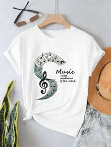 Women T-Shirts - White - View 2