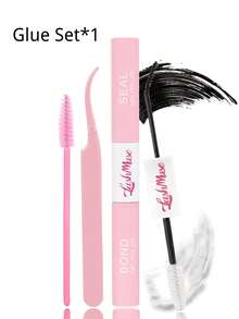 392PCS/196PCS Fluffy Eyelash Extension Kit,, D Curl Individual Lashes 150D 0.31-0.63inch DIY Eyelash Extensions, Faux Mink 3D Volume Wispy Fluffy Cluster Lashes, Soft Lightweight Reusable False Eyelashes, Includes Dual Lash Glue & Tweezers - 黑色 - 查看 14
