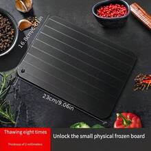 Aluminum Quick-Defrost Tray - An Essential Kitchen Gadget For Quickly Defrosting Meat/Fruit | Perfect For Christmas, Halloween, Easter, And Preparations. - View 5